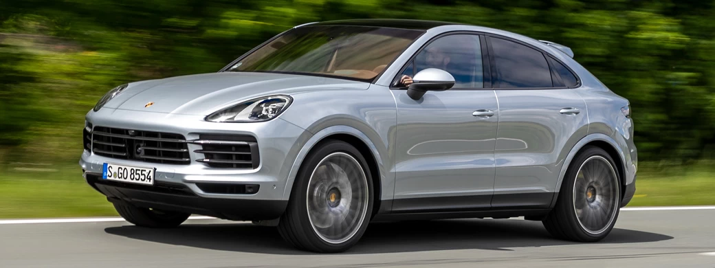  Porsche Cayenne S Coupe (Dolomite Silver Metallic) - 2019 - Car wallpapers