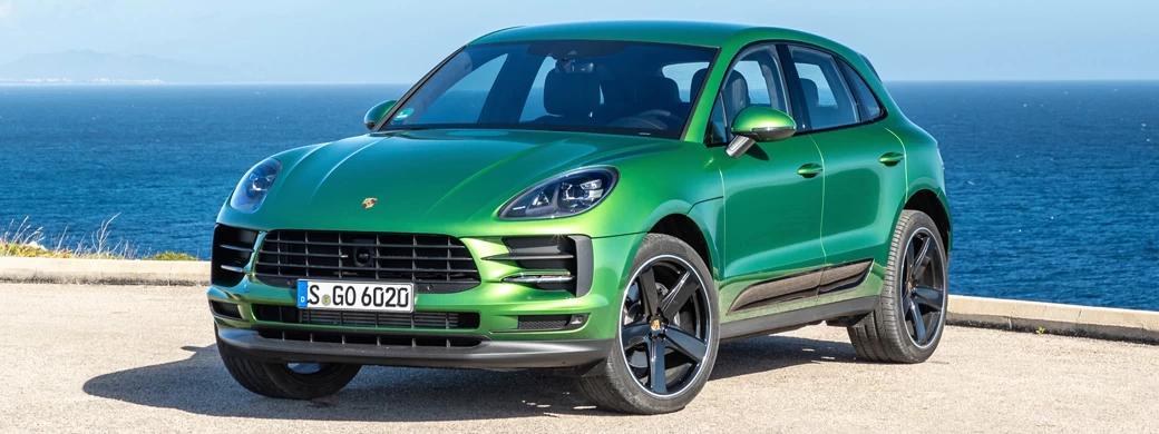   Porsche Macan (Mamba Green Metallic) - 2018 - Car wallpapers