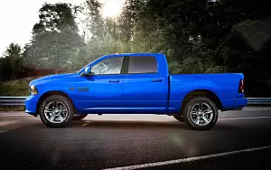  Ram 1500 Hydro Blue Sport Crew Cab - 2017