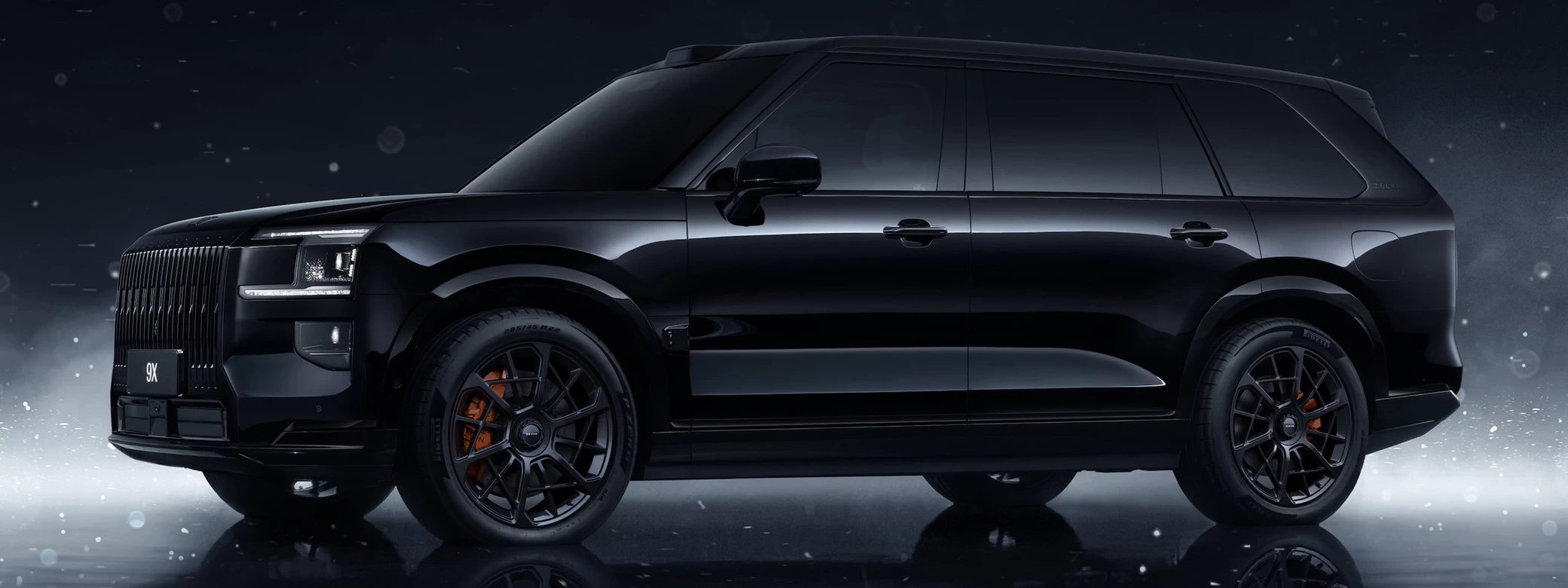 ���� ���������� Zeekr 9X Black - 2025 - Car wallpapers